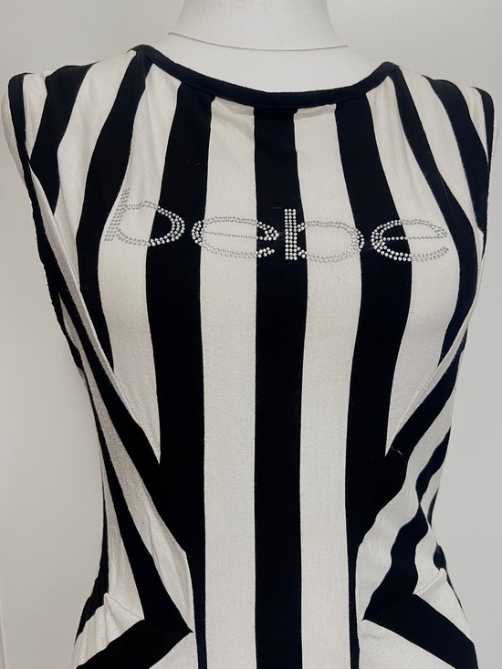 bebe Tops - Rare XL bebe archival Y2K rhinestone longline top